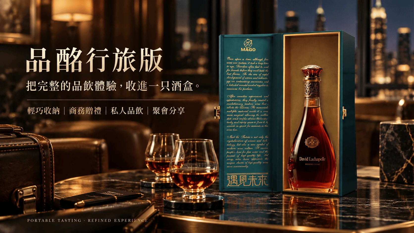 奢華品酩行旅禮盒